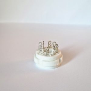 Oktal forrasztófüles - Csőfoglalat SIMA KERÁMIA